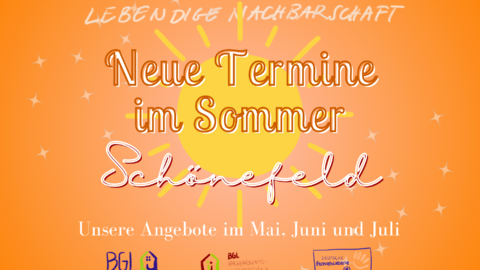 s_3 BGL Nachbarschaftshilfeverein - Aktuelles vom Nachbarschaftsprojekt Schönefeld - Ein bunter Sommermix für Schönefeld